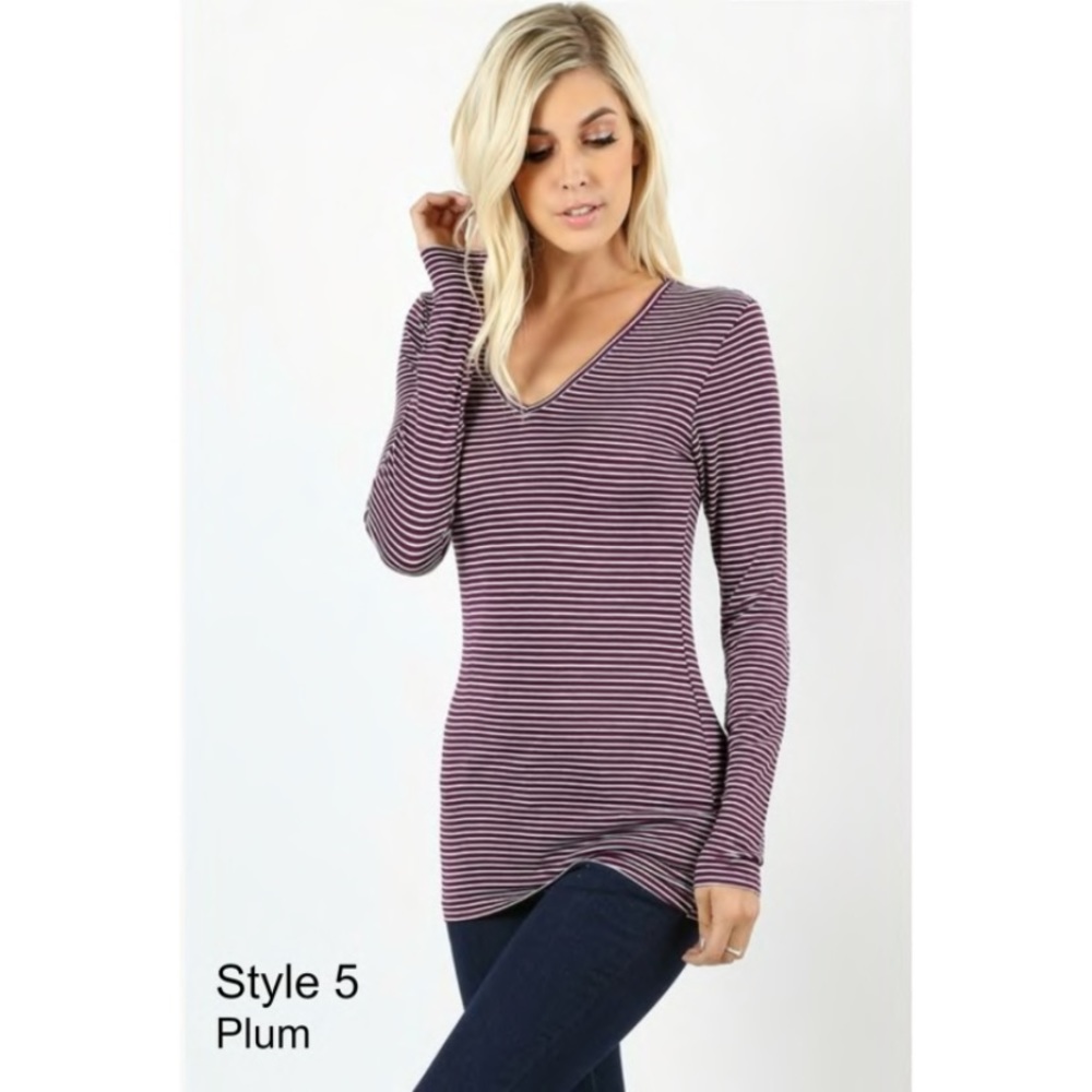 Plum colored top